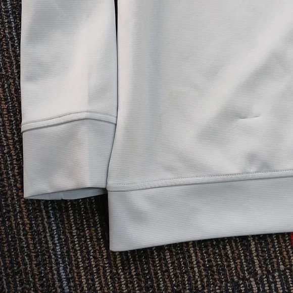 Hickey Freeman 1/4 Zip Pullover Light Blue Medium - Picture 5 of 9